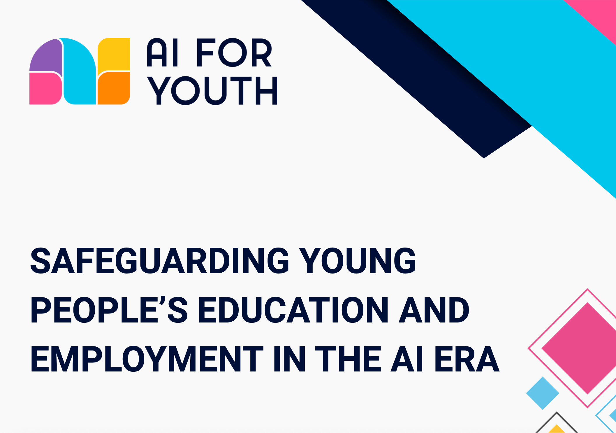 You are currently viewing Policy Recommendations to Safeguard Young People’s Education and Employment in the AI Era